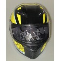 VALENTINO ROSSI Hand Signed Fullsize Racing Helmet + JSA COA