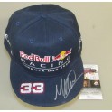 Max Verstappen  Hand Signed Motor Racing  Cap  + JSA COA  2021 World Champion