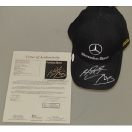 Michael Schumacher Hand Signed  Mercedes Cap + JSA COA  * BUY GENUINE *
