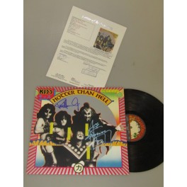 KISS Paul Stanley & Ace Frehley "Hotter Than Hell' Hand Signed Album + JSA COA KISS Paul Stanley & Ace Frehley "Hotter Than Hell' Hand Signed Album + JSA COA