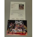 KISS Paul Stanley & Ace Frehley Hand Signed 8"x10" Photo + JSA COA