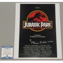 Sam Neill Jurassic Park Signed 11" x 14" Color Photo  +  Beckett  COA