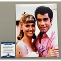GREASE  OLIVIA NEWTON JOHN  Hand Signed 8"x10" Photo + Beckett COA