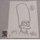 MATT GROENING  The Simpsons  Hand Signed "24x18" HUGE Marge Sketch  + JSA COA