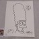 MATT GROENING  The Simpsons  Hand Signed "24x18" HUGE Marge Sketch  + JSA COA