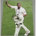 Shane Warne Hand Signed 8" x 10" Colour Photo