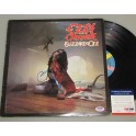 Ozzy Osbourne ' Blizzard Of Ozz ' Hand Signed LP + PSA DNA COA