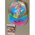 MICHAEL J FOX Hand Signed Marty McFly Cap Hat + JSA COA Back To The Future