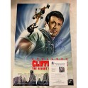 Cliffhanger Sylvester Stallone Hand Signed Full Size Poster + Beckett  COA