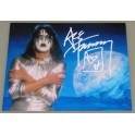 KISS Ace Frehley Hand Signed 8"x10" Photo  + Beckett COA