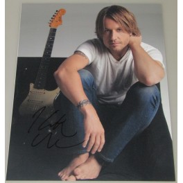 Keith Urban Hand Signed 11"x14"  Photo  + BECKETT COA  * Buy Genuine *