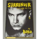 U2 BONO Hand Signed 'Surrender' Hard Cover Book + Beckett COA