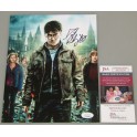 Harry Potter Daniel Radcliffe  Signed  8" x 10" Colour Photo C + JSA COA