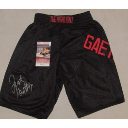 Justin Gaethje Hand Signed Trunks Shorts UFC + JSA COA Justin Gaethje Hand Signed Trunks Shorts UFC + JSA COA