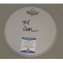 Green Day Tre Cool Hand Signed Drumskin   + Beckett COA   BUY GENUINE