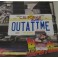 MICHAEL J FOX Hand Signed License Plate + Custom Mat + JSA COA Back To The Future