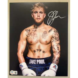 JAKE PAUL Hand Signed 8"x10" Photo + BECKETT COA