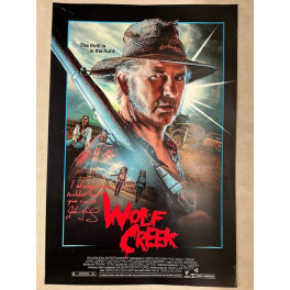 Wolf Creek 2   JOHN JARRATT Hand Signed Poster 2 + EXACT Photo Proof  'Inscribed'  MICK TAYLOR