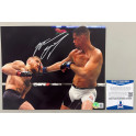 Nate Diaz  UFC Hand Signed 8'x10' Photo 2  + Beckett COA