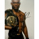 Kamaru Usman  Hand Signed 8"x10" Photo + BECKETT COA