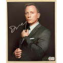 007 Daniel Craig 'James Bond'  Hand Signed 8"x10" Photo + BECKETT COA