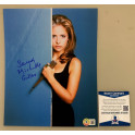 Sarah Michelle Gellar "BUFFY" Hand Signed 8'x10' Photo 4 + Beckett COA