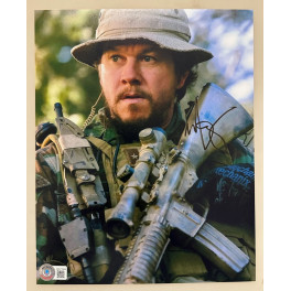 Mark Wahlberg 'Lone Survivor' Hand Signed 8"x10" Photo + BECKETT COA
