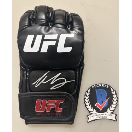 MICHAEL CHANDLER 'Iron Mike' Hand Signed 4oz UFC Glove + Beckett COA