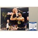 Klay Thompson  Hand Signed 8"x10" Photo 2 + BECKETT COA