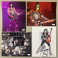 KISS x 4 Original Members Hand Signed 8"x10" PHOTOS + JSA COA