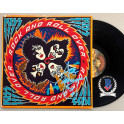 KISS Ace Frehley Hand Signed LP Album Rock & Roll Over + Beckett COA