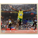 Usain Bolt Hand Signed 8'x10' Photo 9 + Beckett COA