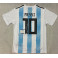 LEO MESSI Hand Signed Argentina Jersey + Beckett Coa