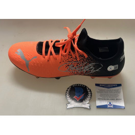 Neymar Jr Hand Signed Soccer Boot + Beckett Coa