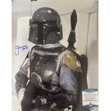 Star Wars  Hand  JEREMY BULLOCK, Boba Fett Signed 16" x 20" Color Photo + Beckett COA