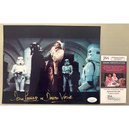 Star Wars David Prowse "Darth Vader"  Hand Signed 8'x10' Photo 2 + JSA COA