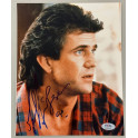 Mel Gibson Lethal Weapon Hand Signed 8" x 10" Colour Photo   + PSA DNA COA