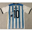 LEO MESSI Hand Signed Argentina Jersey 2 + Beckett Coa