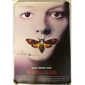 Sir Anthony Hopkins Hand Signed Silence Of Lambs 27"x40" Poster  + SWAU COA