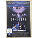 Robert De Niro Signed Cape Fear 12" x 18" Colour Photo   + PSA DNA / Beckett  COA