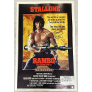 SYLVESTER STALLONE RAMBO 2 Hand Signed 27"x40" Poster + CA COA COA BUY GENUINE