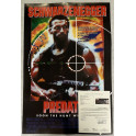 ARNOLD SCHWARZENEGGER  Predator Hand Signed Fullsize Poster + JSA COA