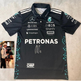 Kimi Antonelli Hand Signed Racing Shirt +  PHOTO PROOF