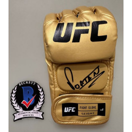 Alex 'Poatan' Pereira Hand Signed UFC Glove + Beckett COA 'BUY AUTHENTIC'