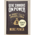 KISS Gene Simmons   Hand SIGNED Book ''On Power"