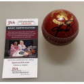 Shane Warne Hand Signed Cricket Ball + JSA COA