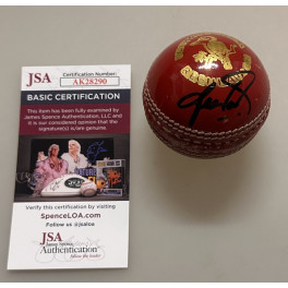 Shane Warne Hand Signed Cricket Ball + JSA COA