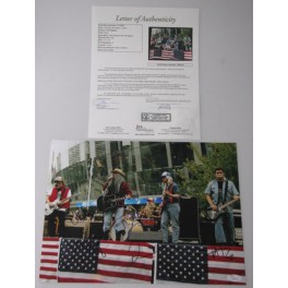 FOO FIGHTERS x 5 Hand Signed 11"x14" Photo 3 + JSA COA Dave, Nate, Taylor, Pat, Chris