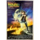 Michael J Fox Hand Signed Poster Back to the Future *HUGE SIGNATURE* + PSA DNA COA