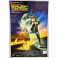Michael J Fox Hand Signed Poster Back to the Future *HUGE SIGNATURE* + PSA DNA COA
